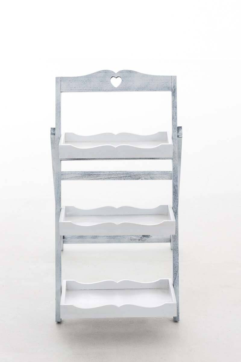 Treppenregal Otto antik-grau-1