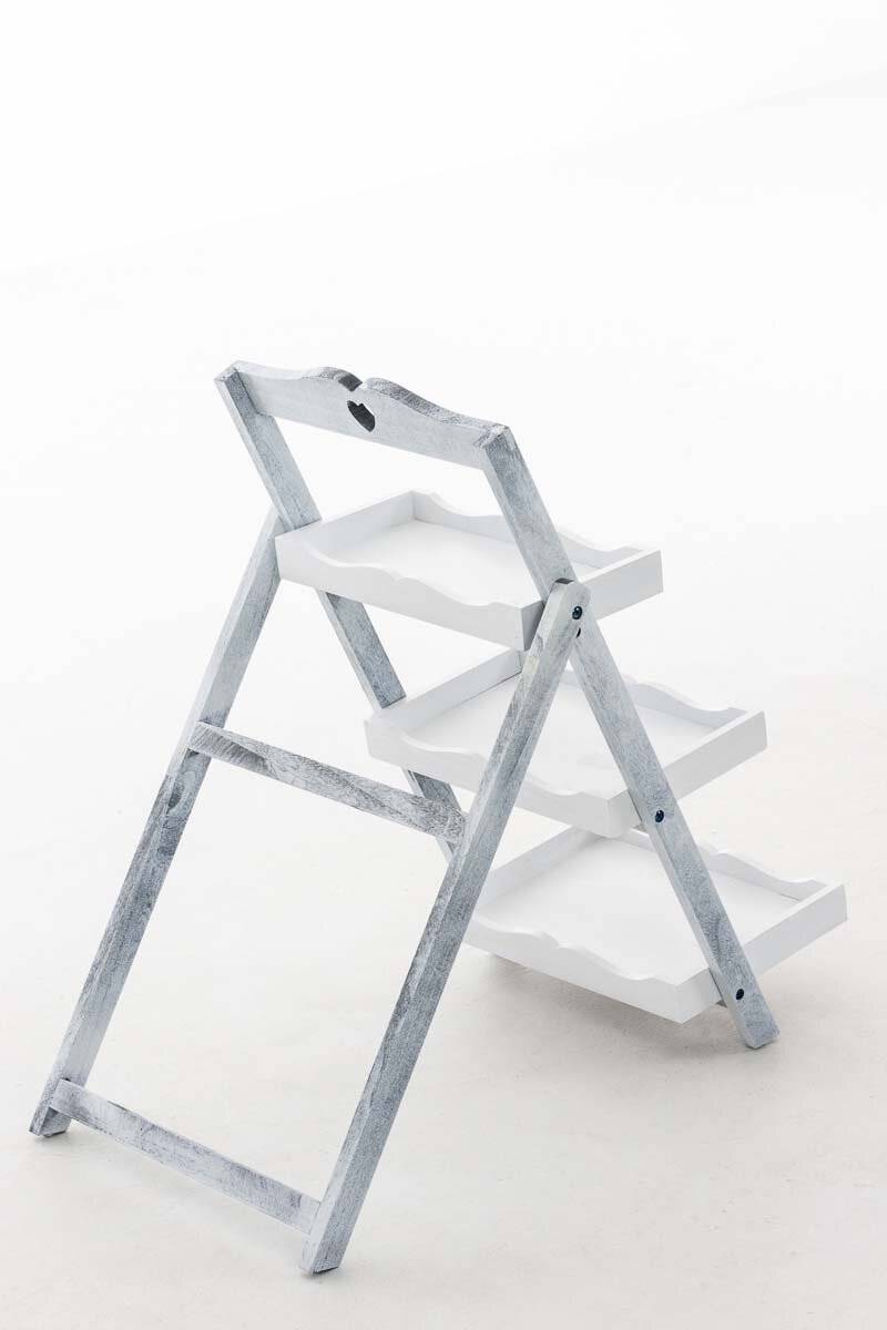 Treppenregal Otto antik-grau-3