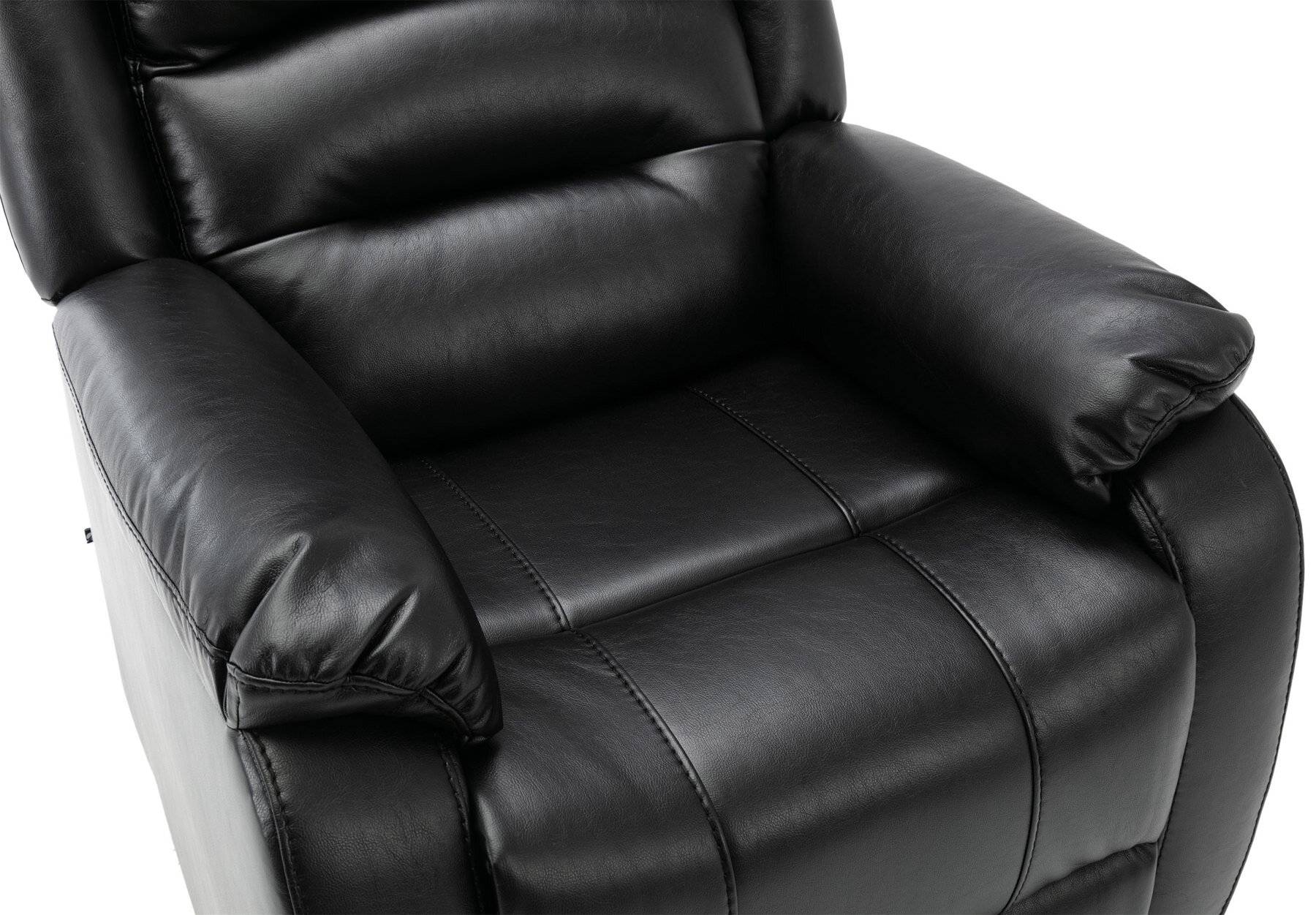 Sessel Kerpen Echtleder schwarz-4