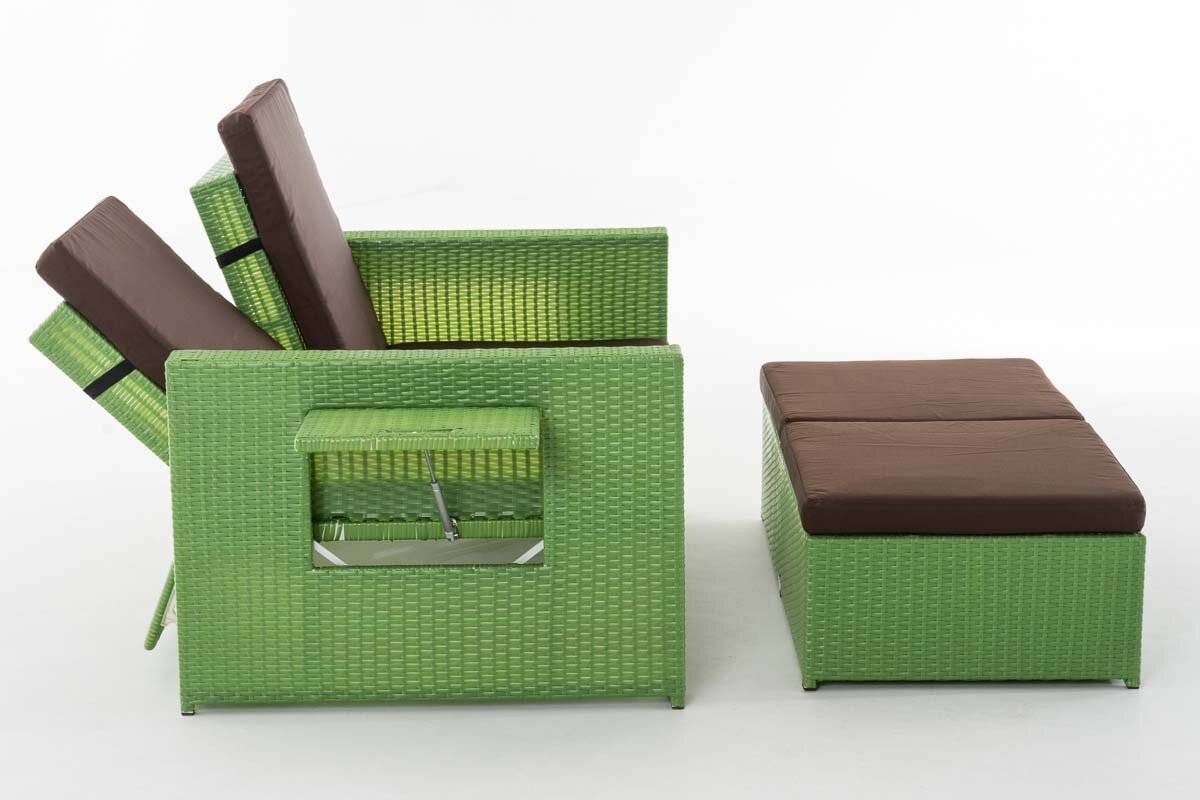Sofa Ancona Terrabraun grün-3