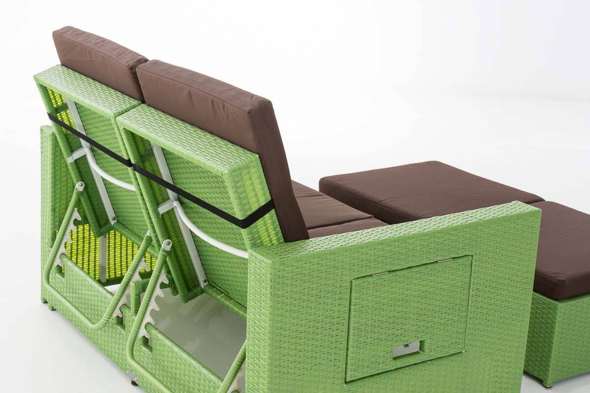 Sofa Ancona Terrabraun grün-4