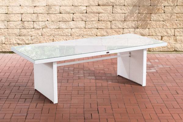 Tisch Avignon 220 cm weiß