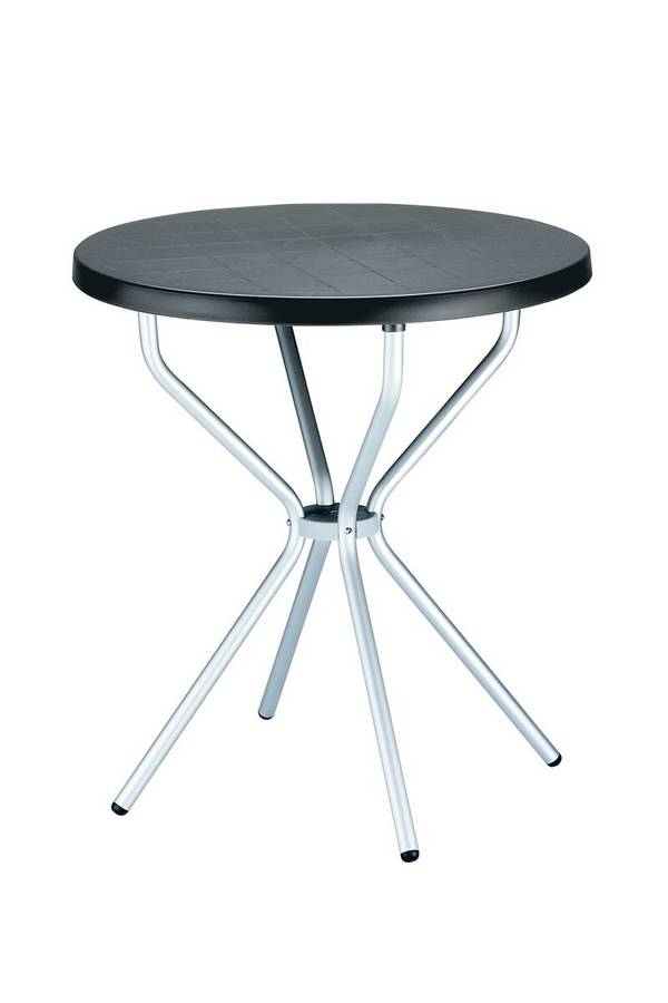 Tisch Elfo 70 cm schwarz