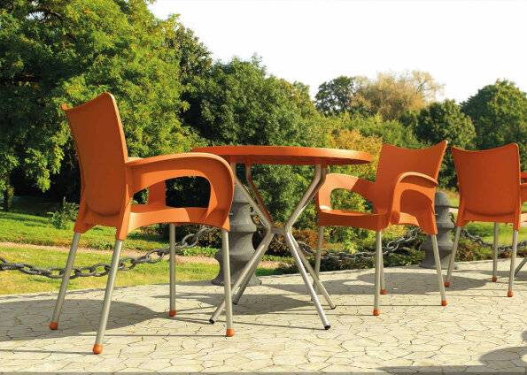 Tisch Elfo 70 cm schwarz-1