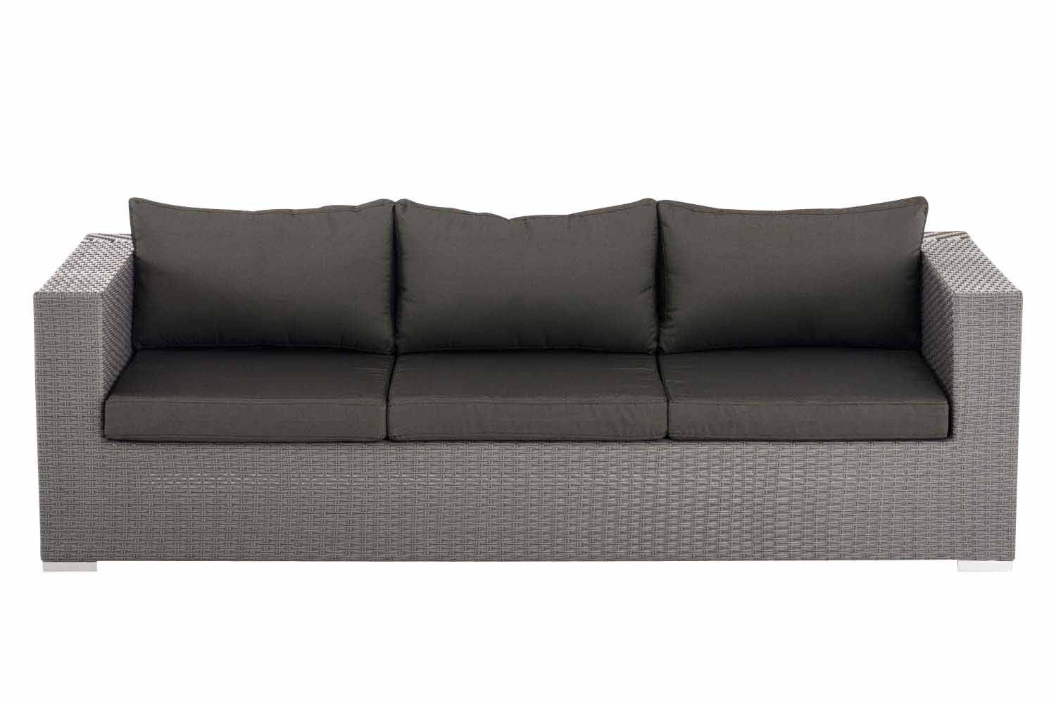 3er Sofa Casablanca anthrazit grau-2