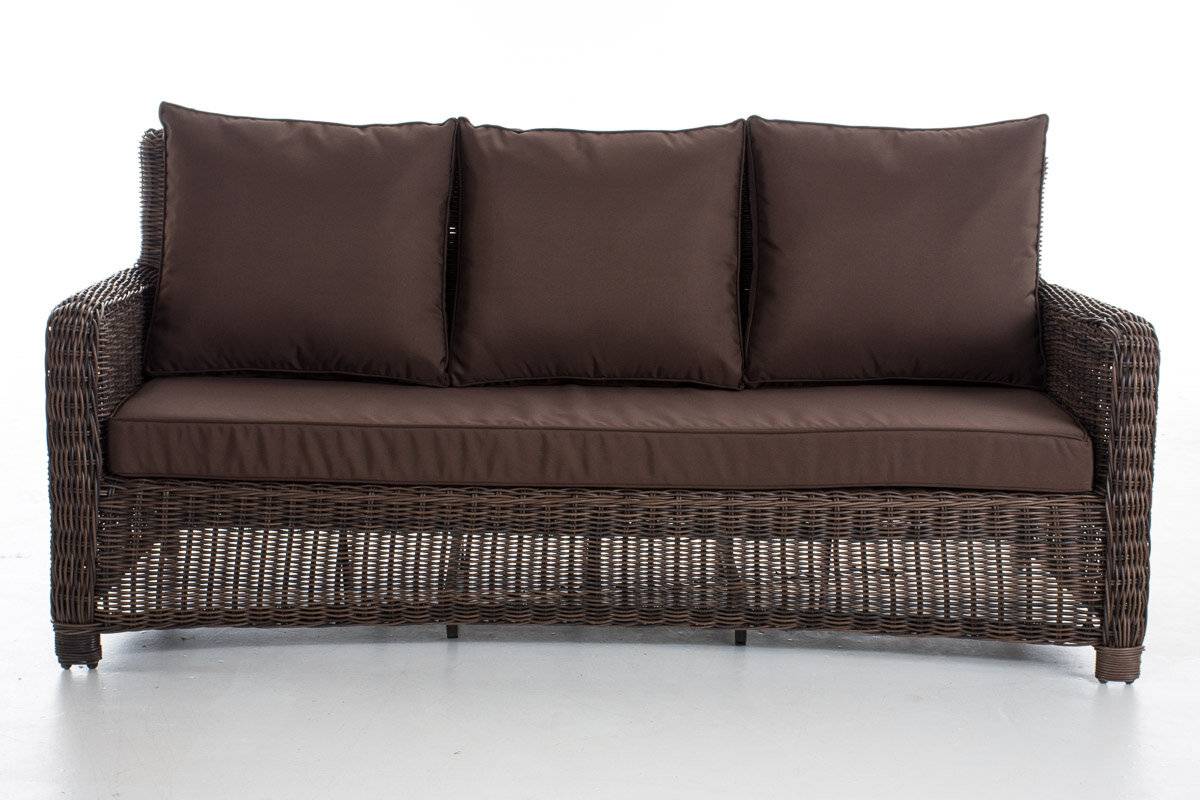 3er Sofa San Fernando Terrabraun braun-meliert-1
