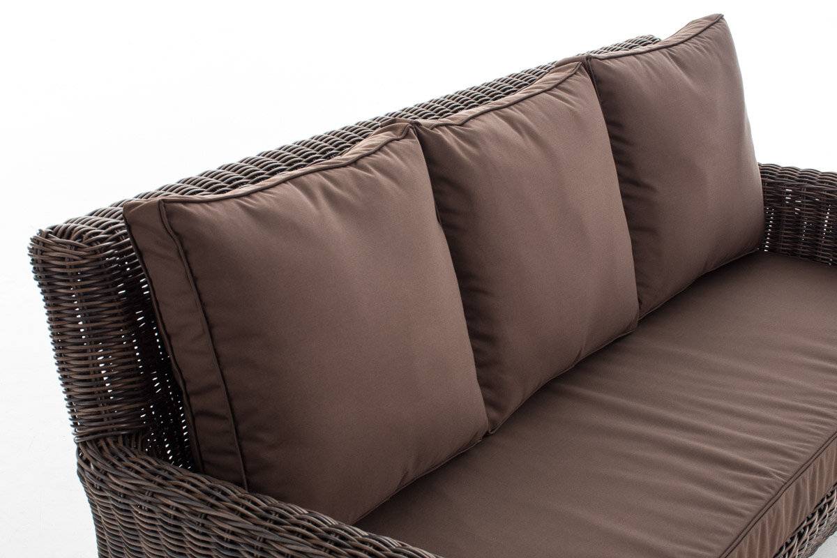 3er Sofa San Fernando Terrabraun braun-meliert-2
