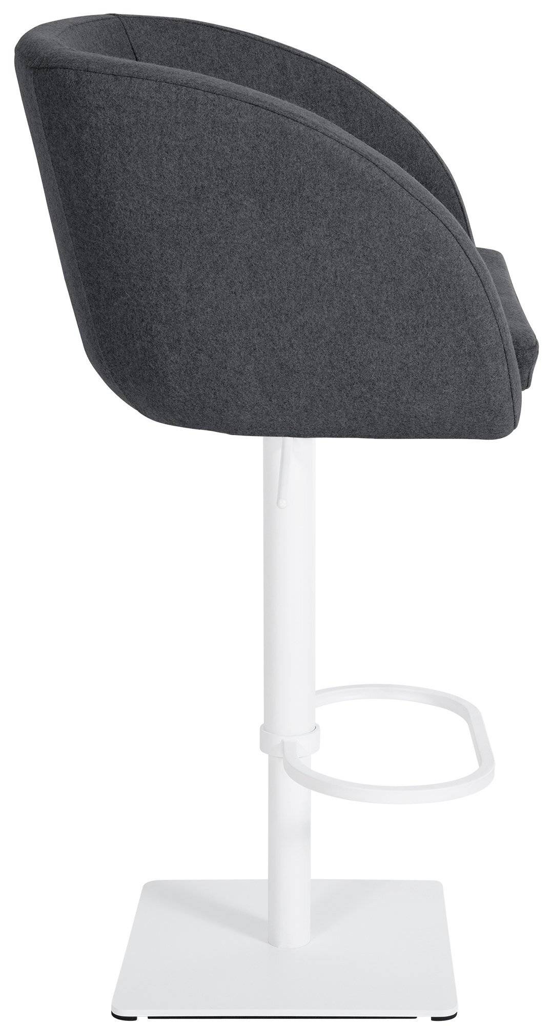 Barhocker Gambo W Filz grau-3