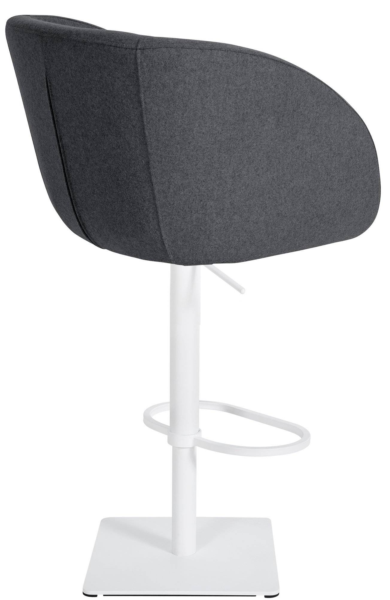 Barhocker Gambo W Filz grau-4