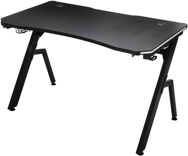 Gaming Tisch Arvada schwarz/schwarz