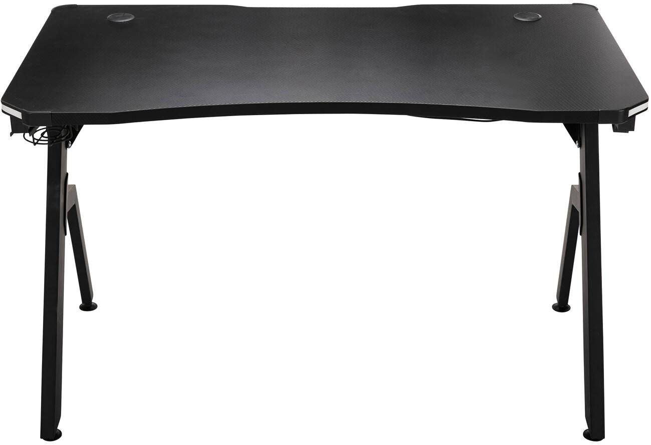 Gaming Tisch Arvada schwarz/schwarz-1