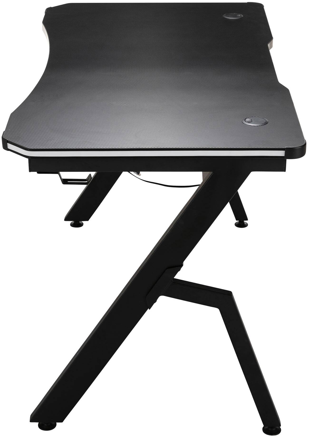 Gaming Tisch Arvada schwarz/schwarz-2