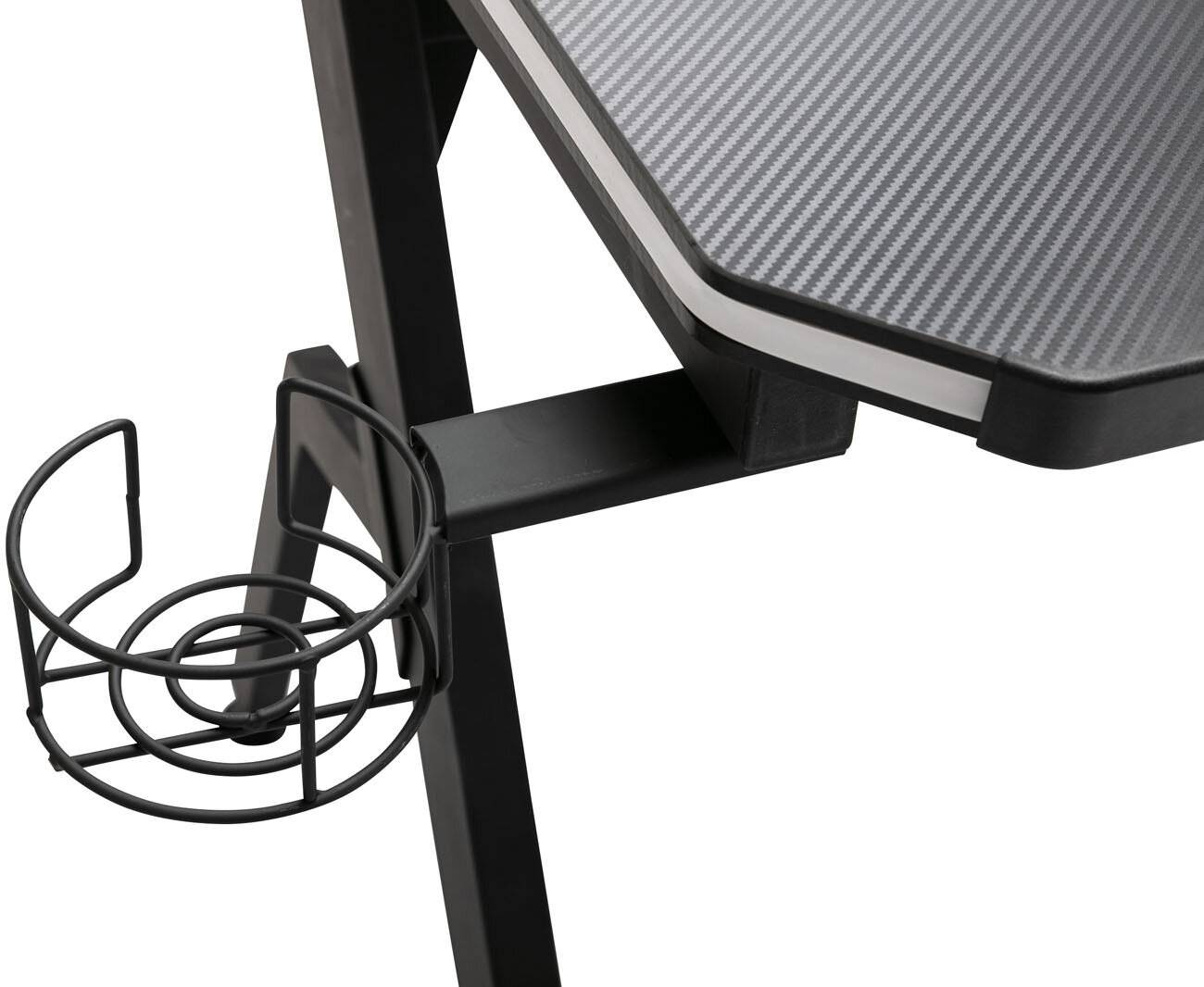 Gaming Tisch Arvada schwarz/schwarz-4
