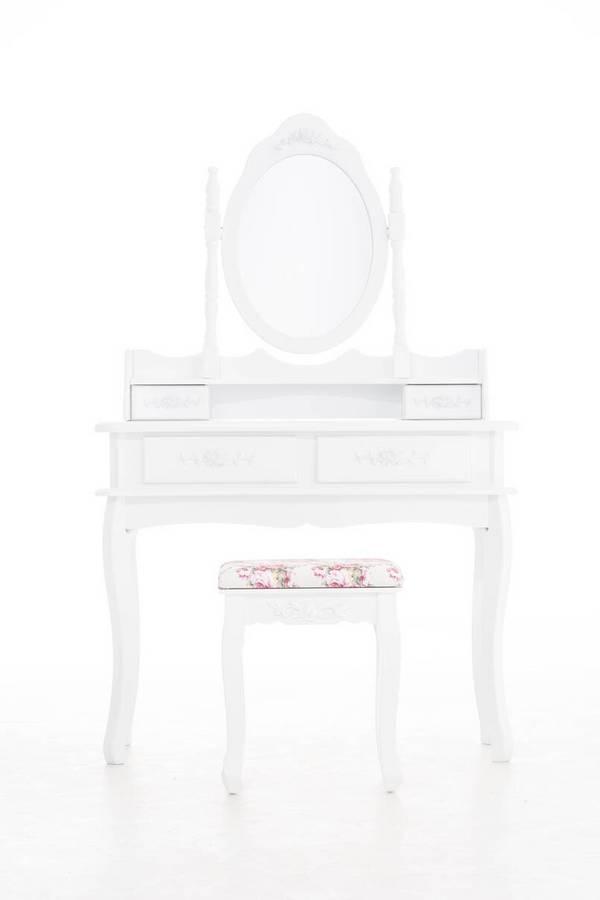 Schminktisch Mariella 90*36*143cm weiß