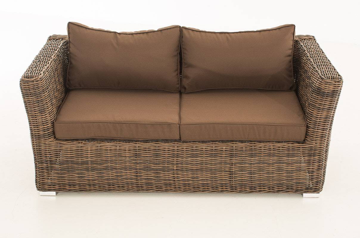 2er Sofa Mandal Terrabraun braun-meliert-1
