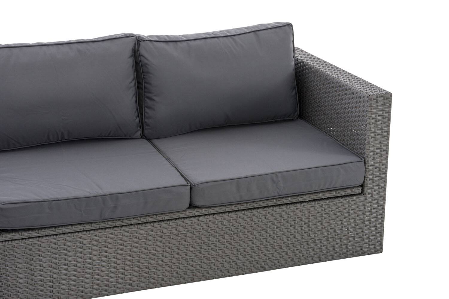 Ecksofa Tibera eisengrau grau-3