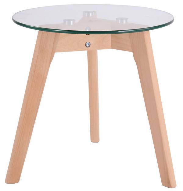 Glastisch Motala 40 cm klarglas