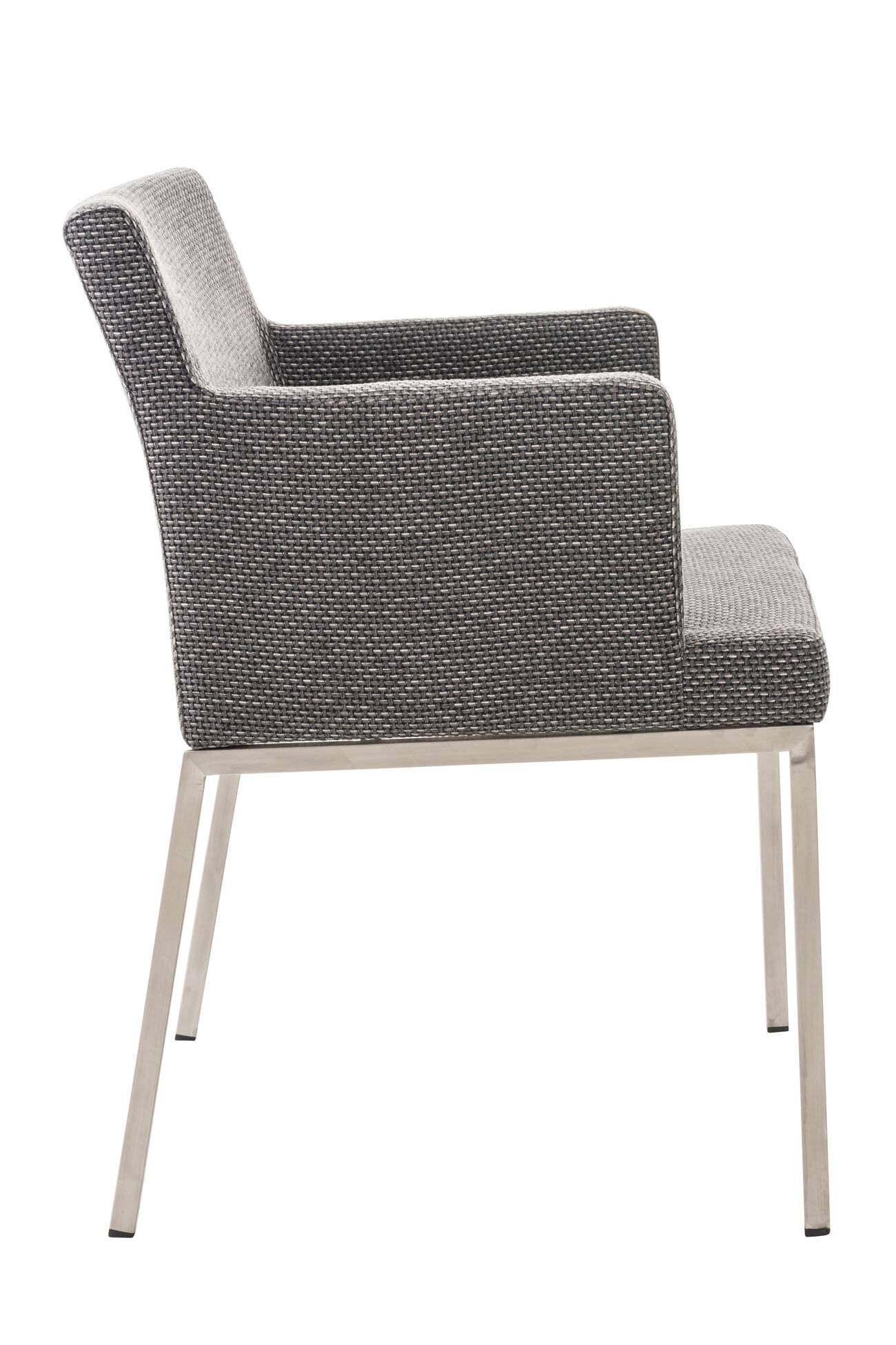 Stuhl Richardson Stoff edelstahl titangrau-2