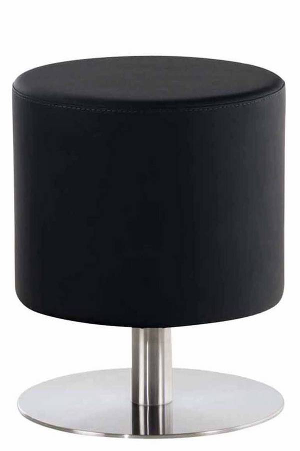 Sitzhocker Manau V2 E Kunstleder schwarz