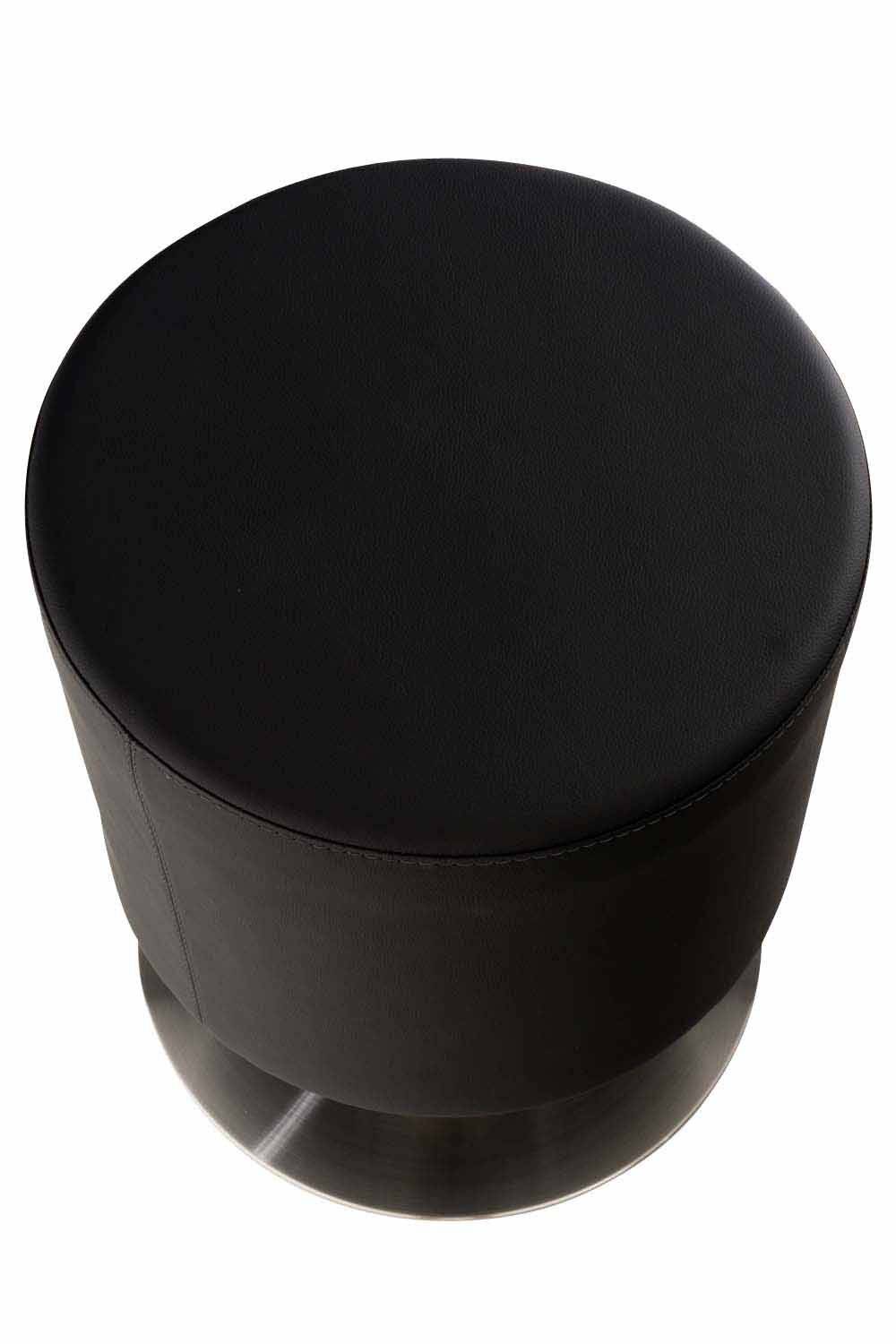 Sitzhocker Manau V2 E Kunstleder schwarz-2