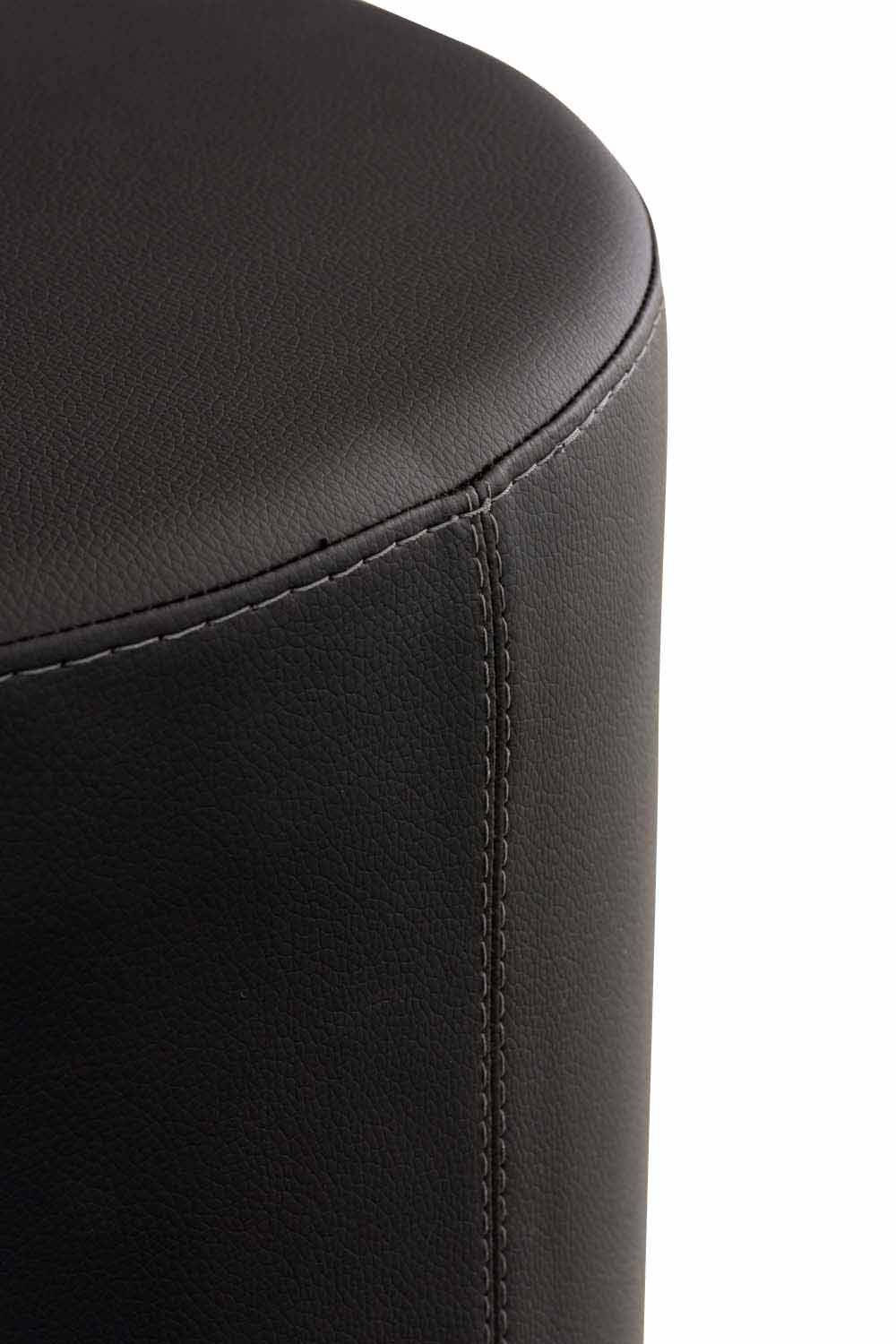 Sitzhocker Manau V2 E Kunstleder schwarz-3