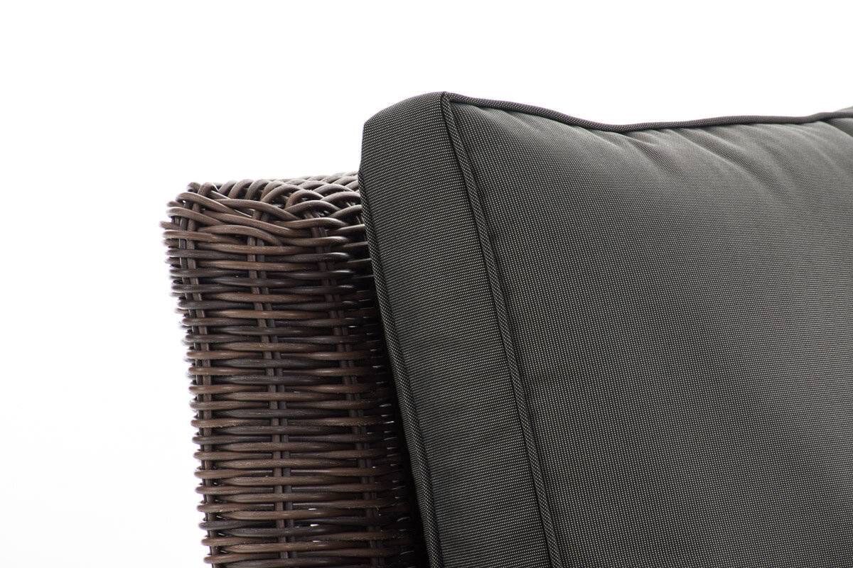 3er Sofa San Fernando Anthrazit braun-meliert-3