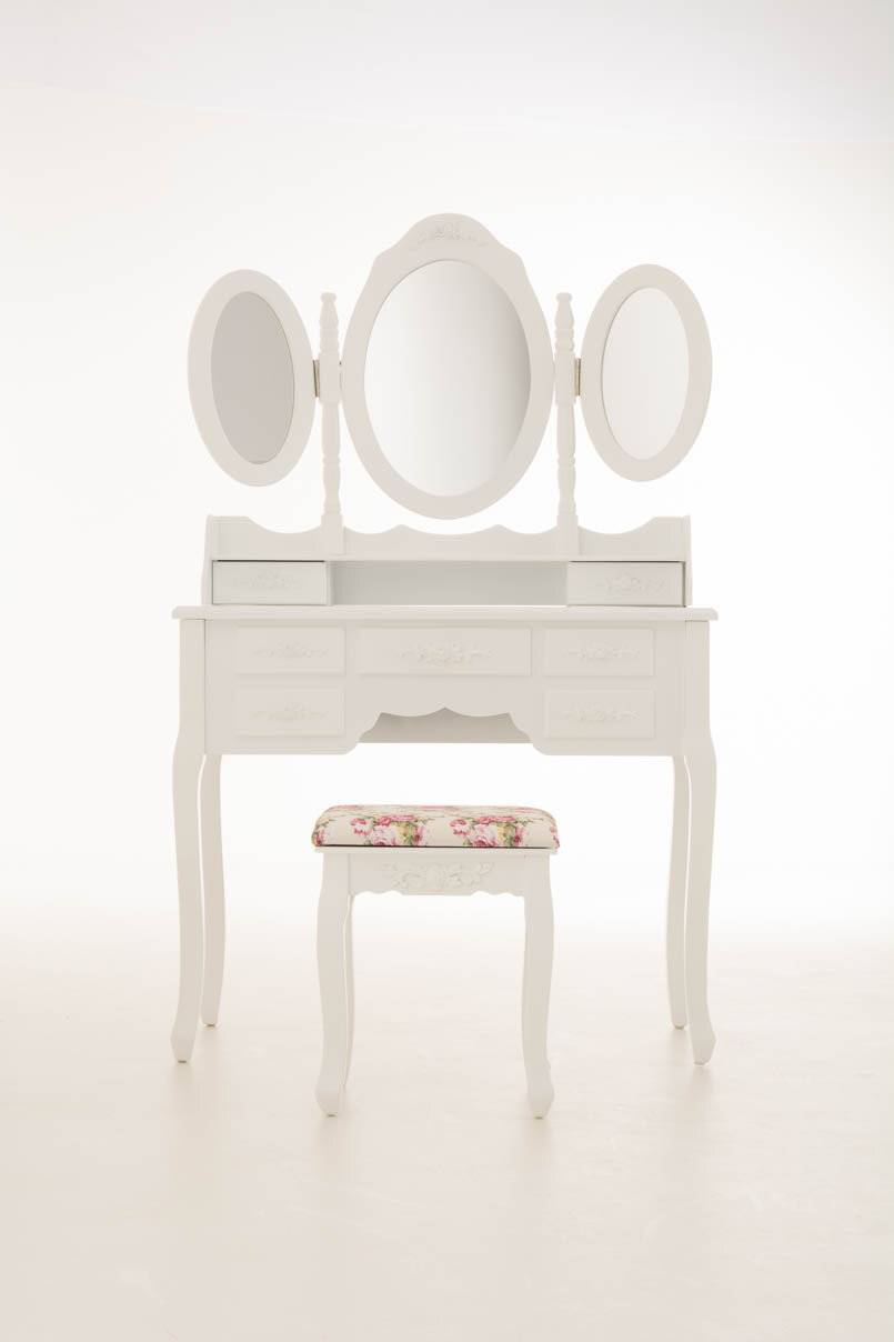 Schminktisch Rosalie 90*40*140cm weiß-1