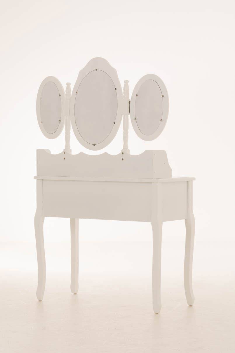 Schminktisch Rosalie 90*40*140cm weiß-3