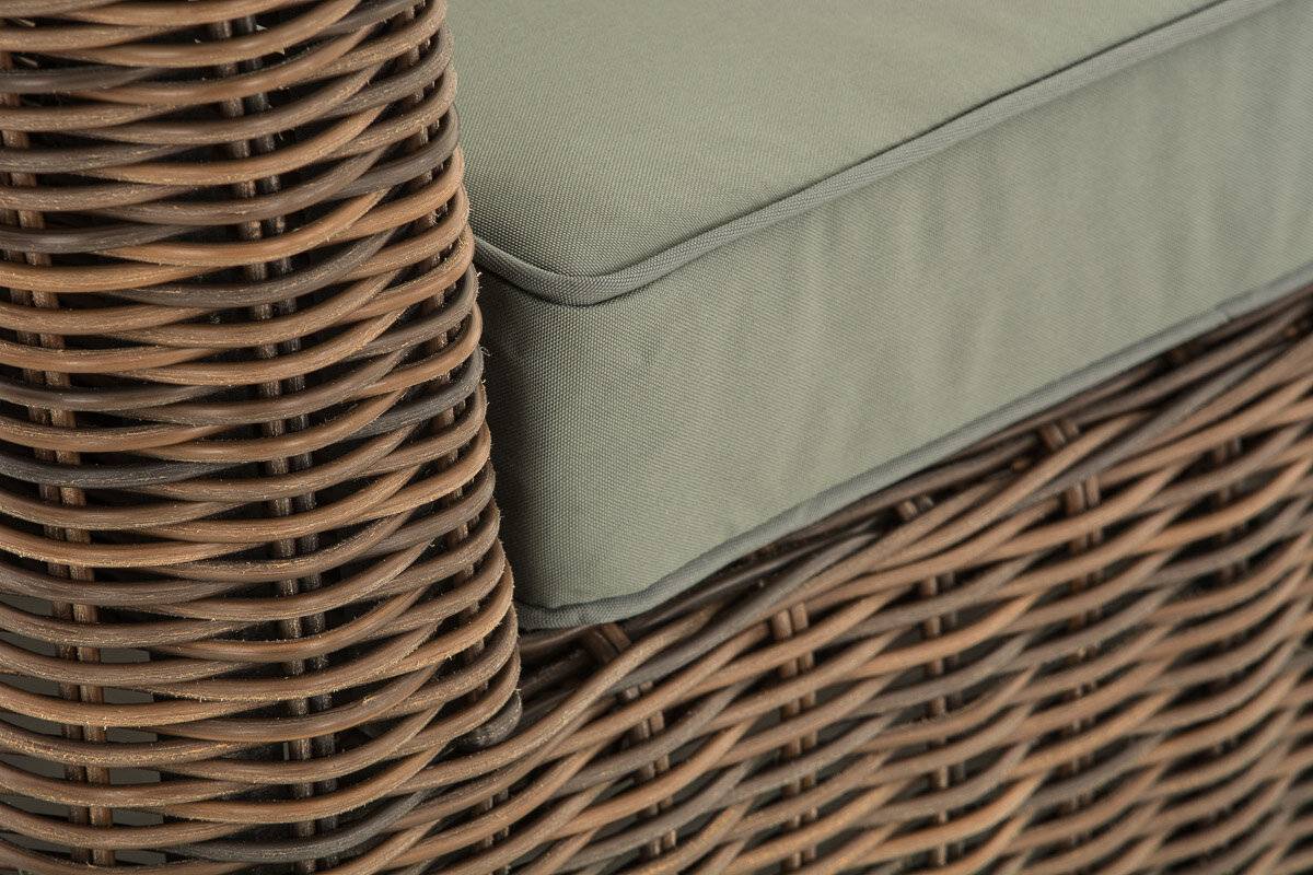 2er Sofa Mandal Eisengrau braun-meliert-4