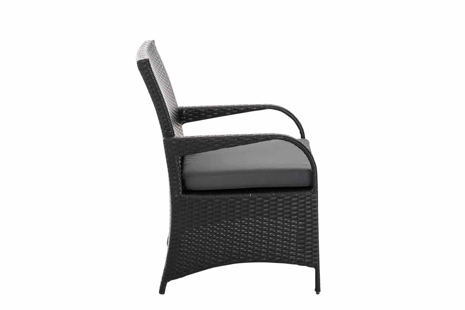 Stuhl Pizzo Eisengrau schwarz-3