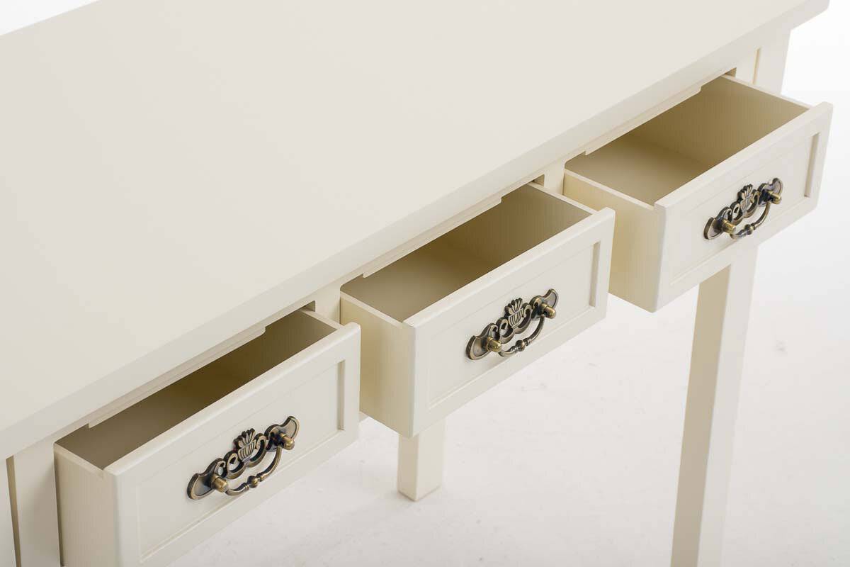 Wand-Beistelltisch Zara creme-4