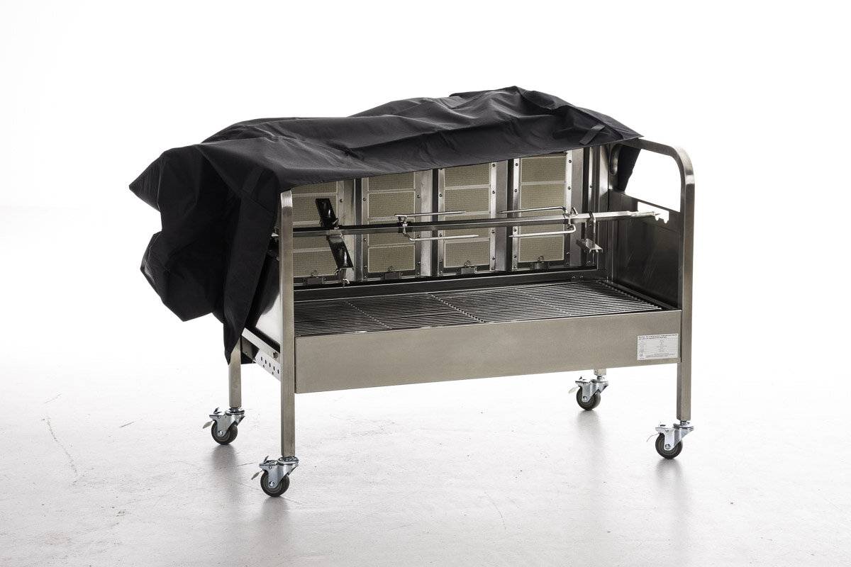Abdeckhaube 122x65x90, Madoc schwarz-1