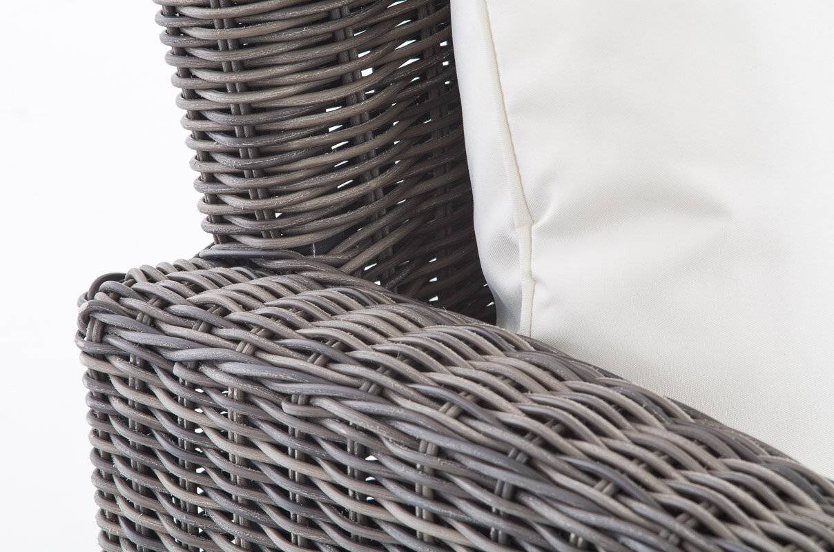 Sofa 3er Fisolo Cremeweiss 5mm grau-meliert-3