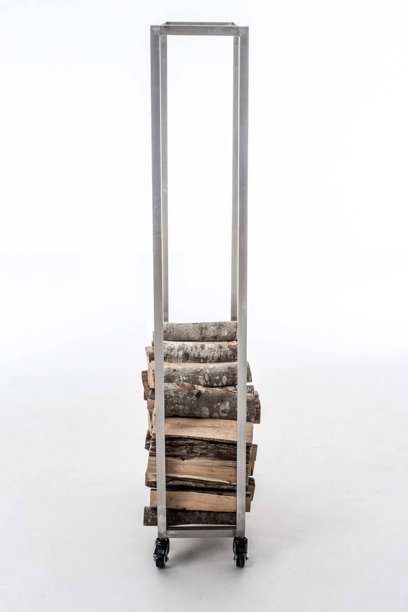 Kaminholzständer Hetta 25x40x150 cm edelstahl-2