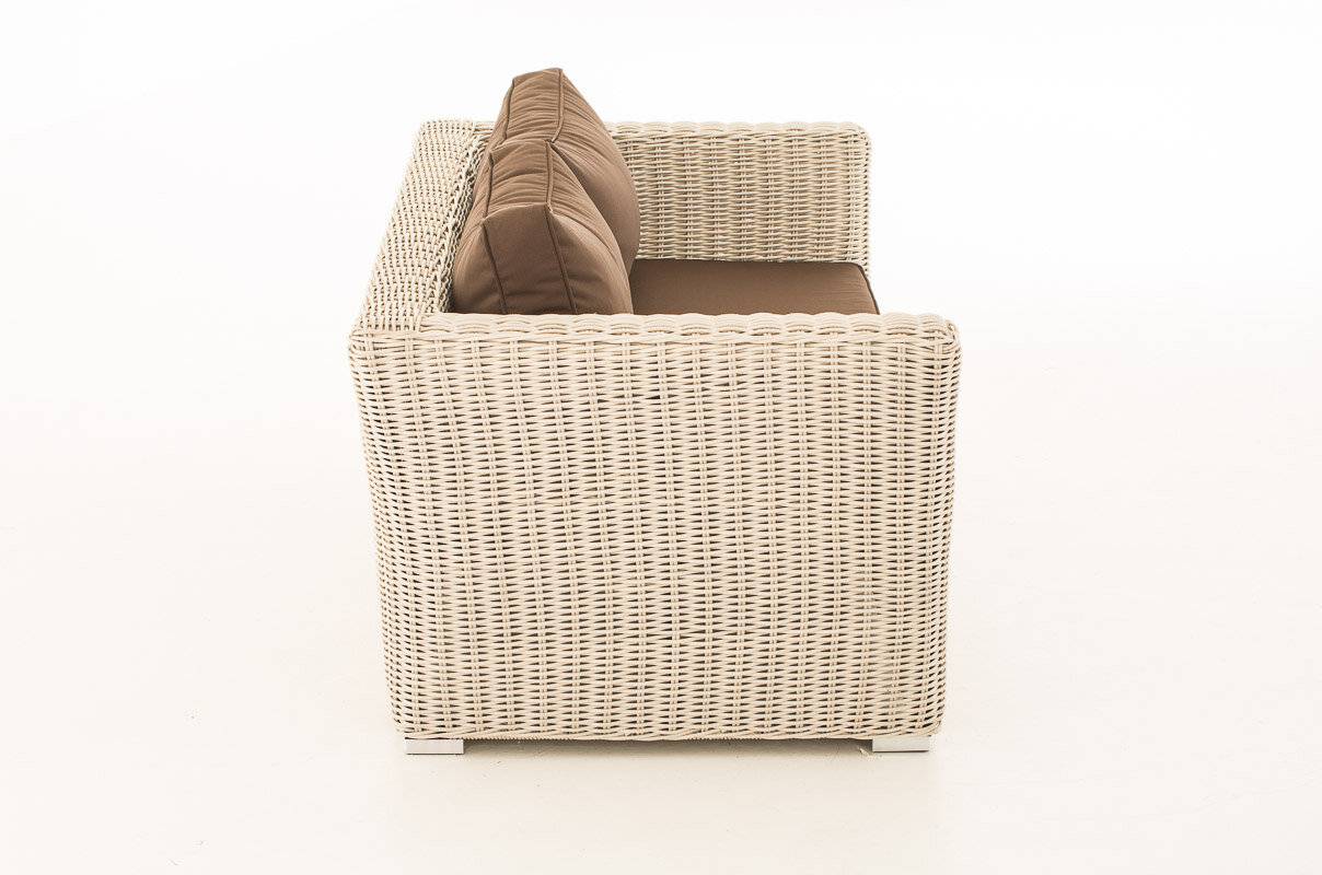 2er Sofa Mandal Terrabraun perlweiß-2