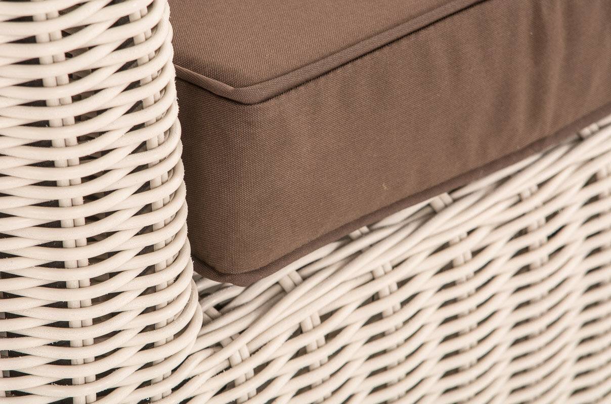 2er Sofa Mandal Terrabraun perlweiß-4