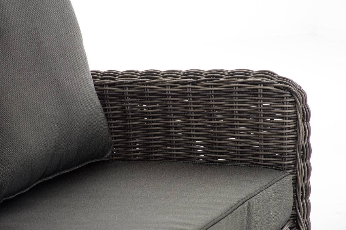 3er Sofa San Fernando Anthrazit grau-meliert-4