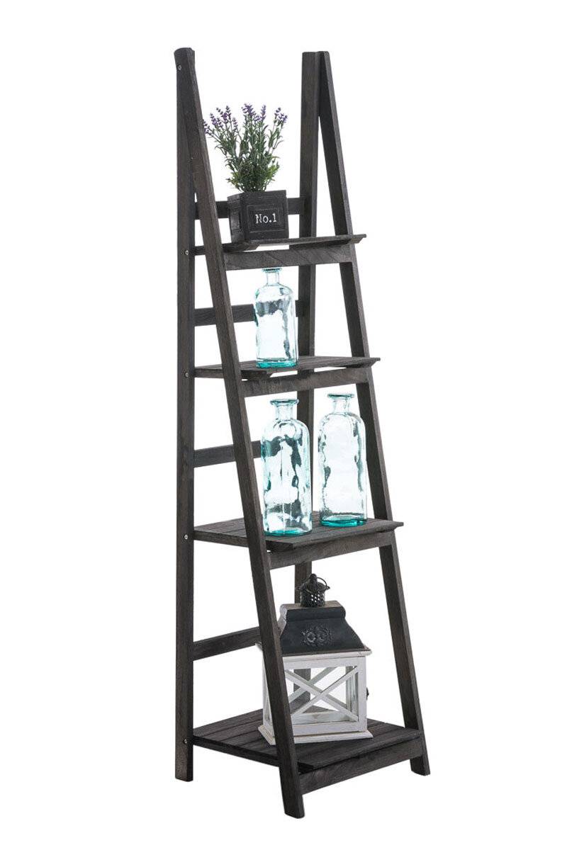 Treppenregal Alma dunkelbraun-0
