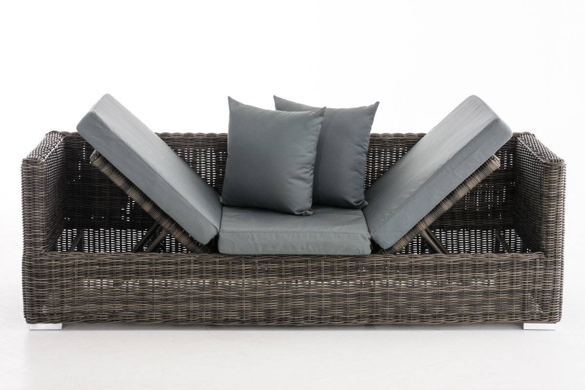 Lounge-Sofa Solano 5mm Eisengrau grau-meliert-2