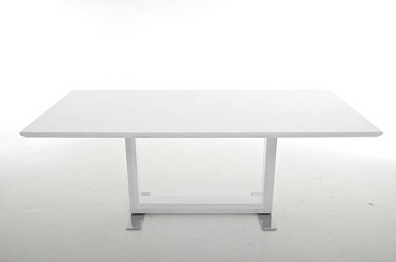 Esszimmertisch RUBY 200x100x76 weiß glanz
