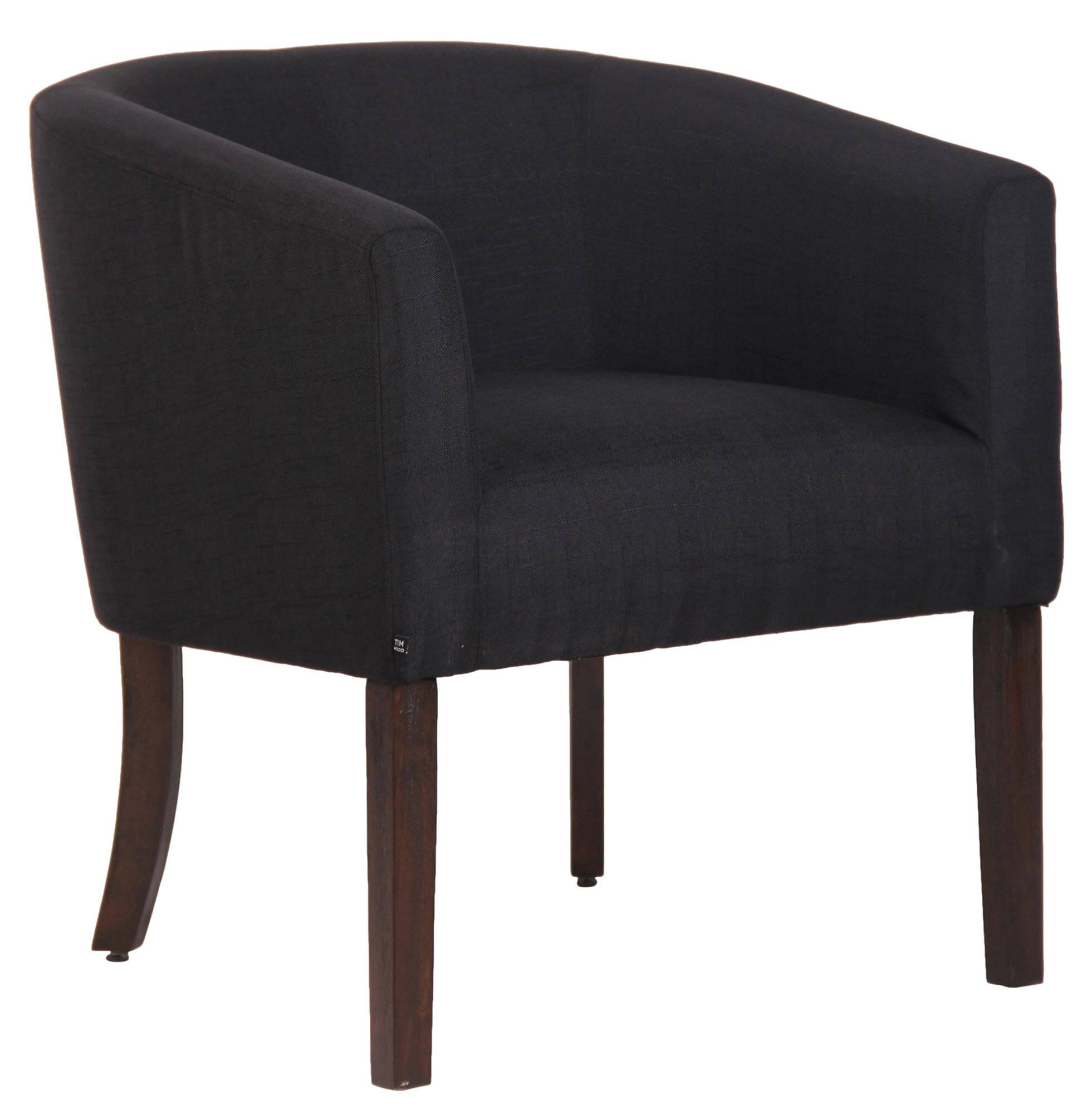 Sessel Nemea Stoff antik schwarz-0