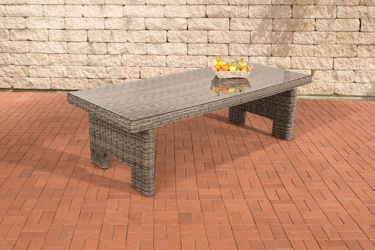 Tisch Sandnes XL 260 cm 5mm grau-meliert-0