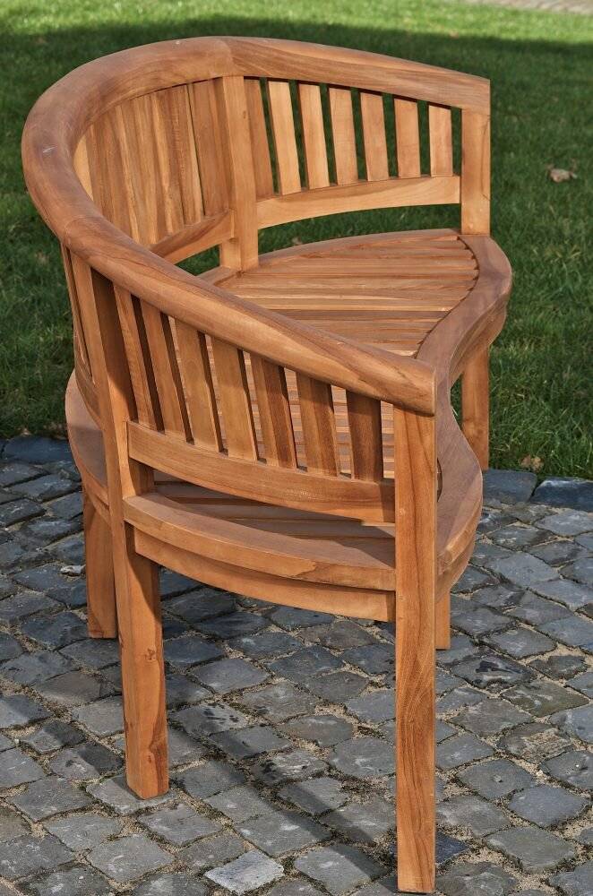 Teakbank Winnipeg 200 cm teak-4
