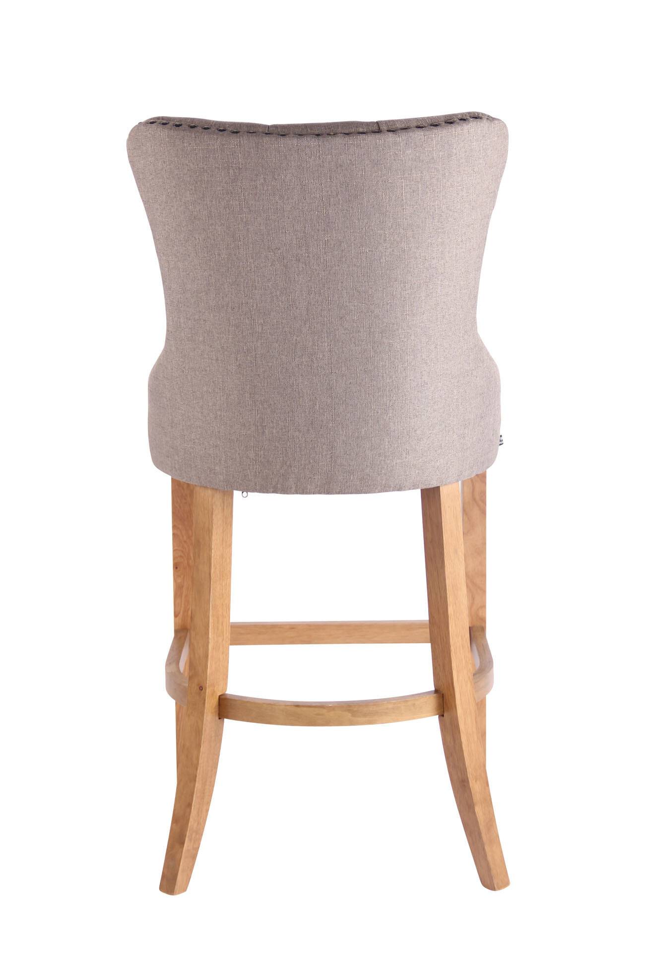 Barhocker Taipeh Stoff antik-hell taupe-4