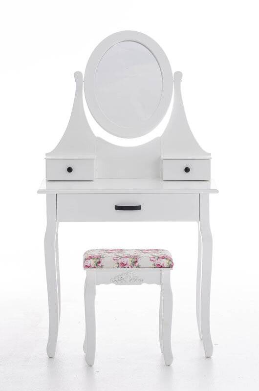 Schminktisch Neila 75*40*136cm weiß-1