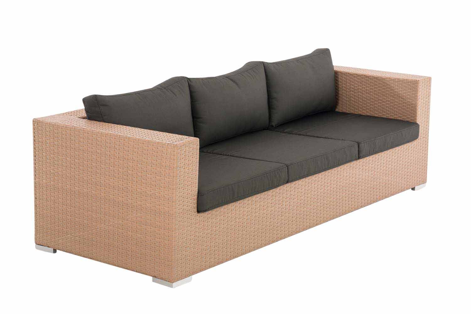 3er Sofa Casablanca anthrazit sand-1