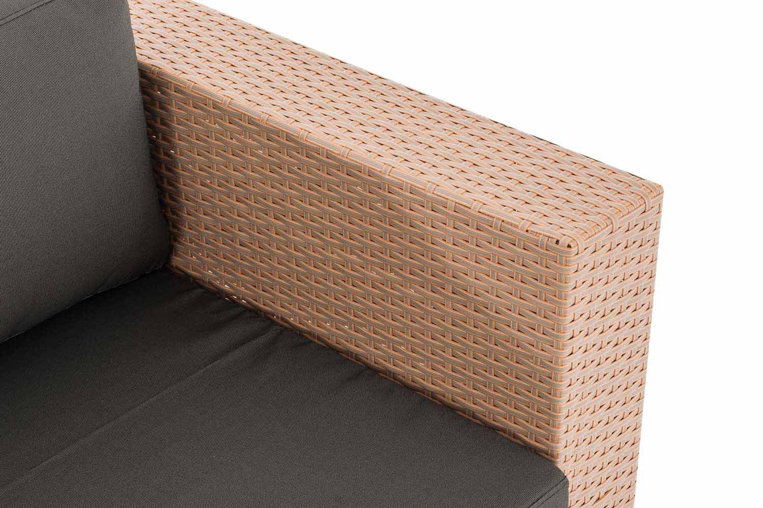 3er Sofa Casablanca anthrazit sand-4