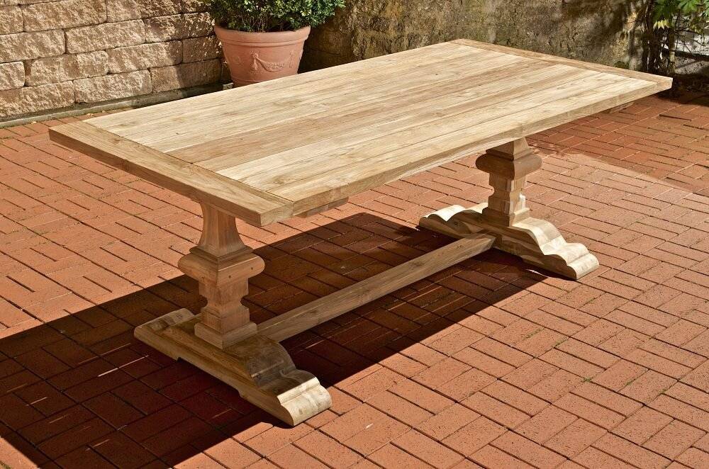 Tisch Astra 260x105x75 outdoor Teak natura-0
