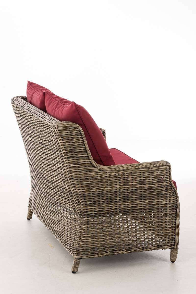 2er Sofa Montero Rubinrot natura-3