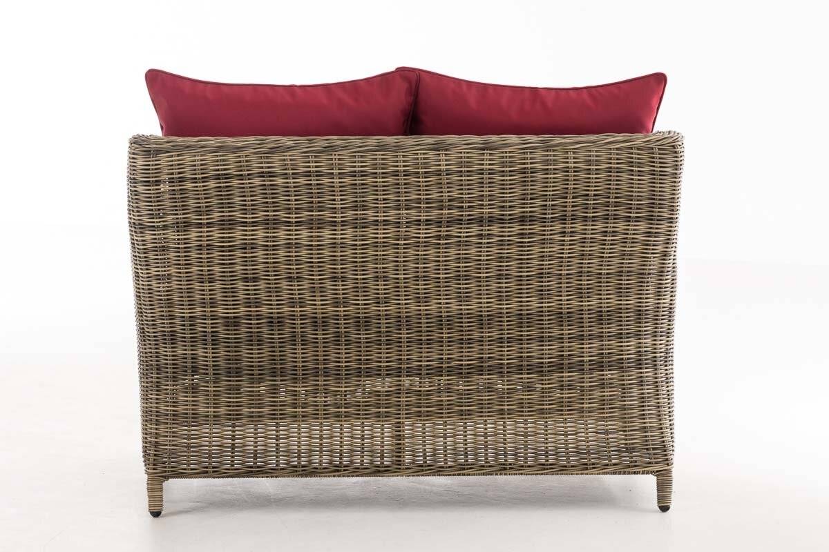 2er Sofa Montero Rubinrot natura-4